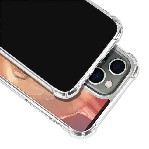 Marvel Black Widow Running iPhone 14 Pro Clear Case